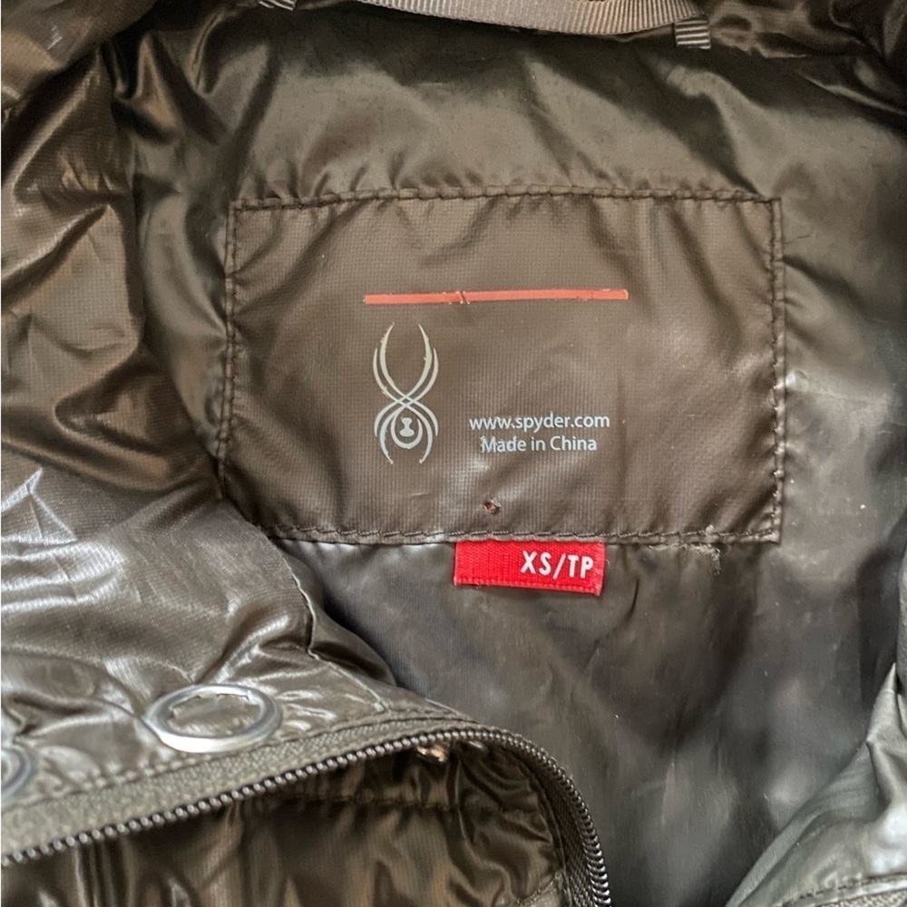 Spyder Primaloft Thinsulate Vest Olive Green XS - Picture 11 of 16